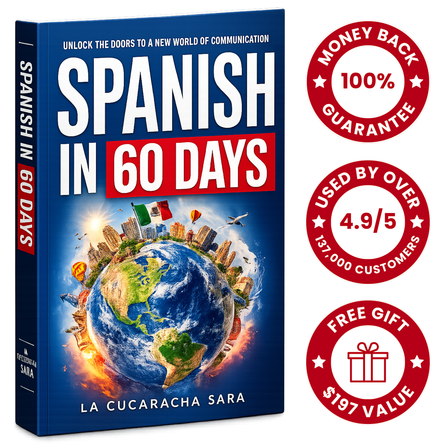 Learn Spanish In 60 Days Book